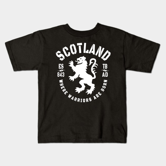 Funny Scotland & Scottish Kids T-Shirt by TeeUniverse